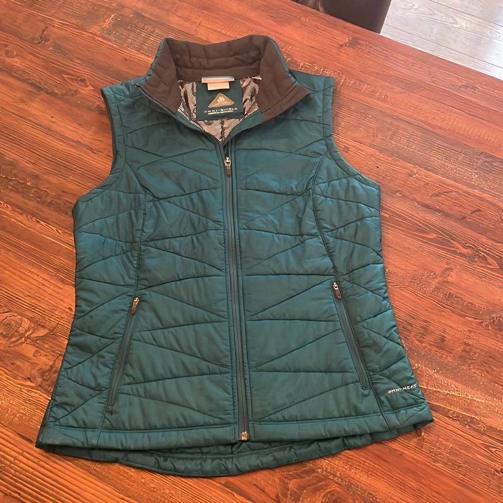 Columbia Vest - Omni Heat Size M teal